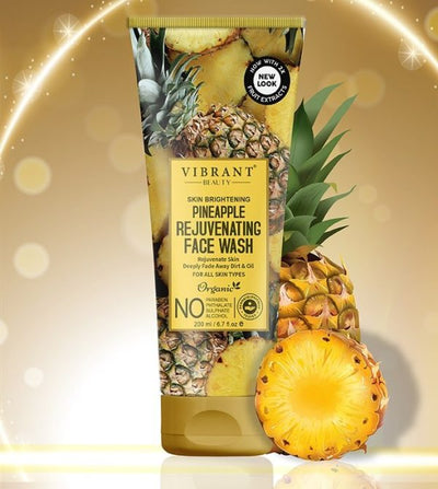 Vibrant Beauty Skin Brightening Pineapple Rejuvenating Face Wash