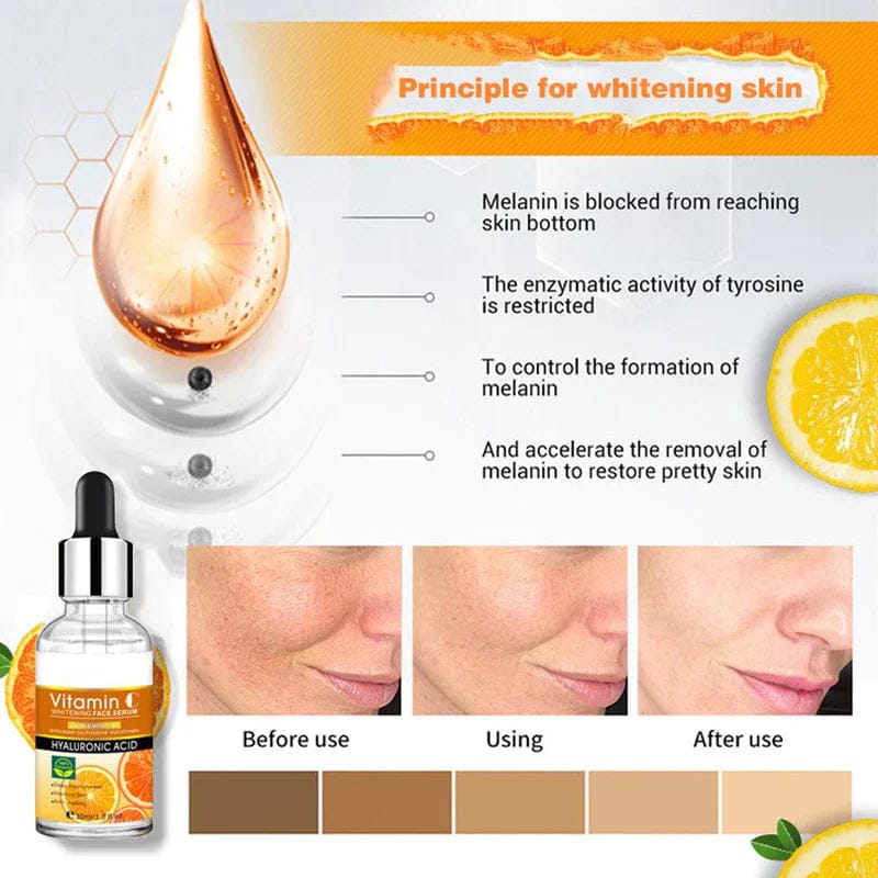 Disaar Vitamin C Hyaluronic Acid Whitening Anti Aging Face