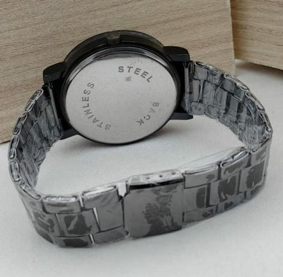 Quartz Black Stylish Watch